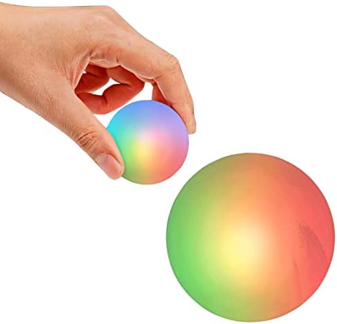 Blinkee LED השפעה הפעלה את הכדור הקופצני המולטי -צבעוני לכדוריד או לראקטבול | גודל 1.5 אינץ '| יחידה אחת